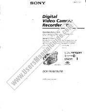 View DCR-TRV10 pdf Operating Instructions