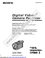 Ver DCR-TRV9 pdf Instrucciones de operación