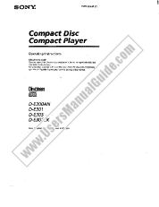 Vezi D-E307CK pdf Instrucțiuni de operare (manual primar)
