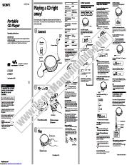Ver D-E350 pdf Instrucciones de funcionamiento (manual principal)