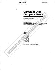 Ver D-E805 pdf Manual de usuario principal