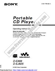 Vezi D-EJ825 pdf Manual de utilizare primar