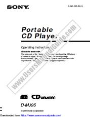 Ver D-MJ95 pdf Manual de usuario principal