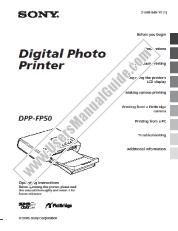 Ver DPP-FP50 pdf Instrucciones de operación