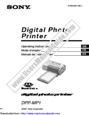 Vezi DPP-MP1 pdf Instrucțiuni de operare