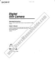 View DSC-D700 pdf Primary User Manual