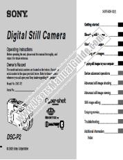 Vezi DSC-P2 pdf Instrucțiuni de operare (manual primar)