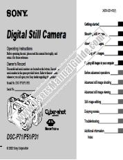 View DSC-P51 pdf Operating Instructions (primary manual)
