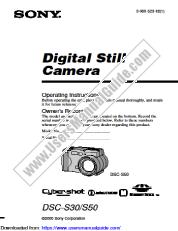 Vezi DSC-S50 pdf Instrucțiuni de operare