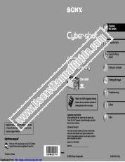 Vezi DSC-S600 pdf Instrucțiuni de operare
