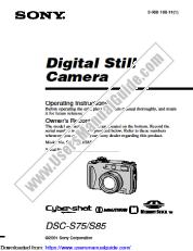 View DSC-S85 pdf Operating Instructions  (primary manual)