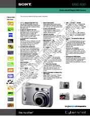 View DSC-S90 pdf Marketing Specifications