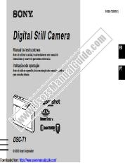 View DSC-T1 pdf Manual de instrucciones  (Espanol y Portugues)