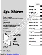 Vezi DSC-T3 pdf Instrucțiuni de operare