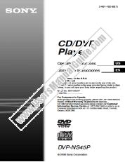Vezi DVP-NS45P pdf Instrucțiuni de operare (engleză / spaniolă)