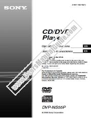 View DVP-NS55P pdf Operating Instructions (English/Spanish)