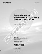 Voir DVP-C670D pdf Manual de instrucciones