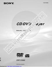 Voir DVP-CX860 pdf Manual de instrucciones