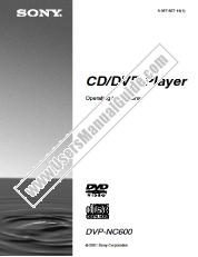 View DVP-NC600 pdf Operating Instructions (DVP-NC600 CD/DVD Player)