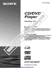 Voir HT-7700DP pdf Instructions DVP-NC665P (lecteur DVD pour le système HT)