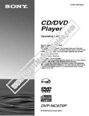 View DVP-NC675PB pdf Operating Instructions (DVP-NC675P CD/DVD Player)