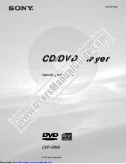 Vezi DVP-S350 pdf Manual de utilizare primar