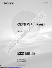 Ansicht DVP-S560D pdf Bedienungsanleitung (DVP-S560D / S565D CD / DVD-Player)