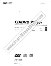 Visualizza DVP-S7700 pdf Manuale dell'utente principale