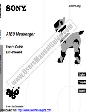 Voir ERS-210 pdf AIBO Guide de l'utilisateur Messenger