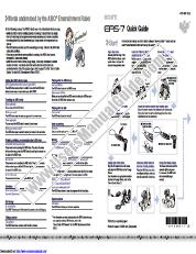 Ver ERS-7 pdf Guía de inicio rápido