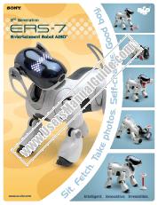 Vezi ERS-7 pdf Broșură: 3d generație AIBO