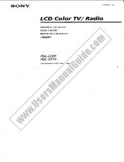 Ver FDL-220R pdf Instrucciones de funcionamiento (manual principal)