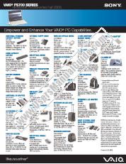 View VGN-FS710/W pdf Notebook Accessories