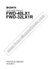 Vezi FWD-40LX1 pdf Protocolul Manual