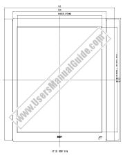 View FWD-42LX1/W pdf Mechanical diagram (display & SSSP42FW speakers)