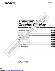 Vezi GDM-F500R pdf Instrucțiuni de operare (manual primar)