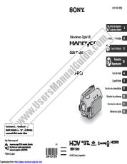 Vezi HDR-HC3 pdf Ghid de operare (Spaniolă)