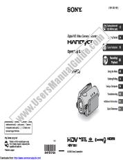 Ver HDR-HC3 pdf Guía de funcionamiento
