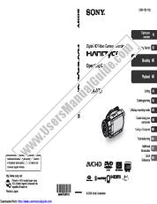 Voir HDR-UX1 pdf Mode d'emploi