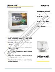 Visualizza HMD-A240 pdf Specifiche di marketing