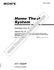 Ver HT-1750DP pdf Manual de usuario principal