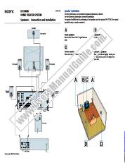 Ver HT-5500D pdf Conexión e instalación de altavoces