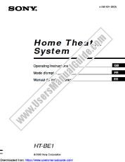 Visualizza HT-BE1 pdf Manuale di istruzioni
