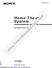 Ver HT-BE1 pdf Manual de usuario principal