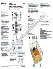 Voir HT-C800DP pdf raccordement des enceintes et Installation