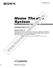 Ver HT-DDW900 pdf Instrucciones de operación