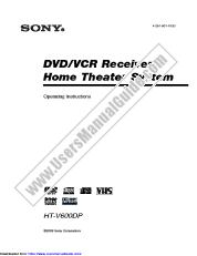 View AVD-K600P pdf HTV600DP Operating Instructions  (main amp/tuner for HTV)