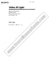 Ver HVL-IRH pdf Manual de usuario principal