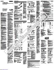 View ICD-SX46 pdf Manual de instrucciones