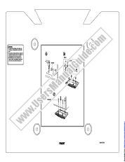 View ICF-CD553RM pdf Mounting diagram w/ caution information